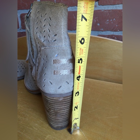 TOMS open toe heel booties - Picture 9 of 11